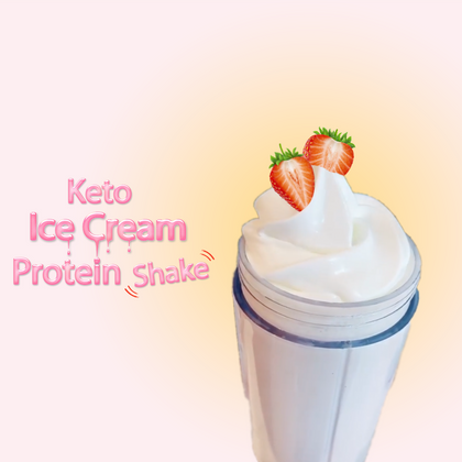 Keto Fruity Pebbles Protein Ice Cream Shake ᕙ(`▿´)ᕗ high protein & no added sugar