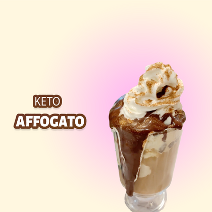 Creamy 'N Delicious Keto Affogato 🤤 gluten free & no added sugar