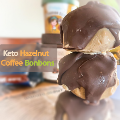 Hazelnut Coffee Bonbons 🌰🌰🌰 keto, gluten free & no added sugar