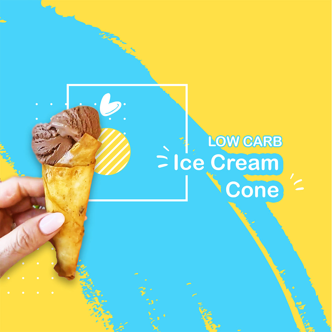 Low carb icecream 2025 cone